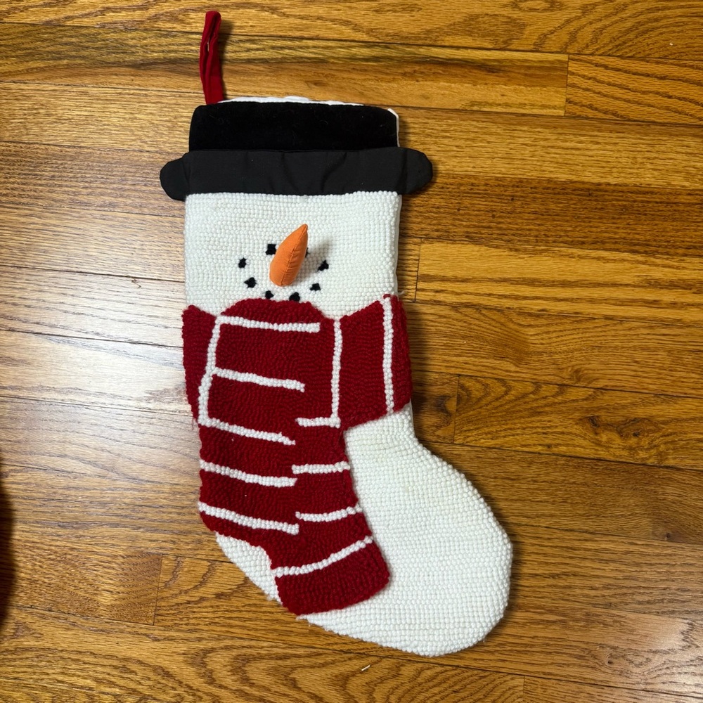 Vintage Santa & Snowman Dan Dee Stockings - Picture 11 of 16
